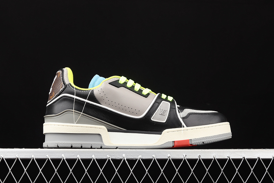 Louis Vuitton [L*V 2021SS TRAINER SHOES BLACK/LIGHT GREY/GREEN]-[MAN:38-45] - Image 17
