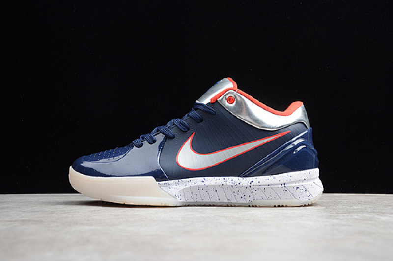 Nike Nike ZOOM KOBE 4 NAVY BLUE/SILVER/WHITE · AV6339-014, photo 1