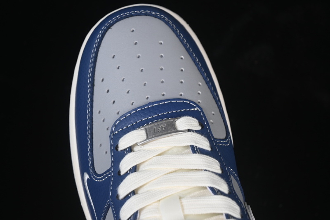 Nike [XD2588-602]-[AIR FORCE 1 07 LOW SUPERME NAVY BLUE/WHITE/RED]-[WOMAN:36-39]-[MAN:40-45] - Image 9