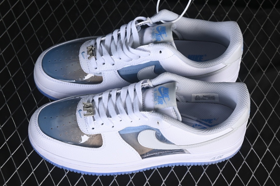 Nike [IB5724-100]-[AIR FORCE 1 07 LOW WHITE/BLUE]-[WOMAN:36-39]-[MAN:40-45] - Image 11