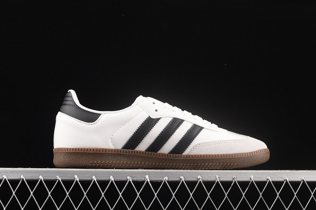 Adidas [FW2427]-[SAMBA VEGAN SHOES CLOUD WHITE/CORE BLACK/BLUE]-[MAN:39-45] - Image 16