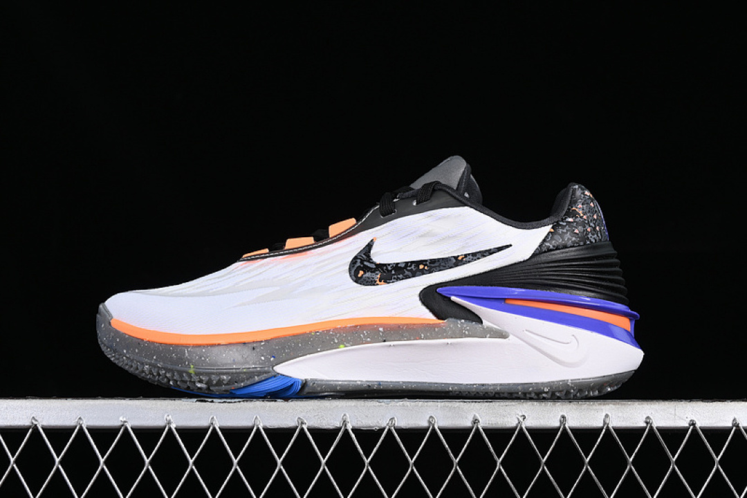 AIR ZOOM GT CUT 2 EP WHITE/BLACK/SUMMIT WHITE/TOTAL ORANGE/PACIFIC BLUE/GREEN · FN8890-101, photo 1