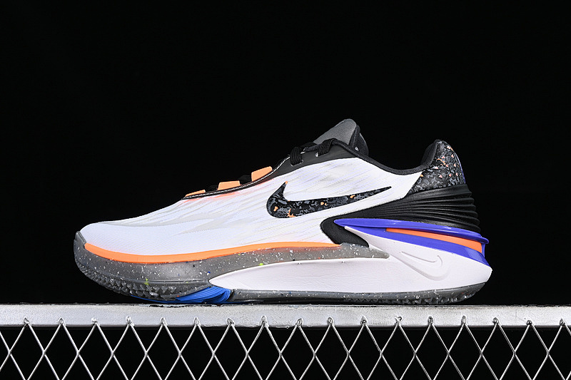 AIR ZOOM GT CUT 2 EP WHITE/BLACK/SUMMIT WHITE/TOTAL ORANGE/PACIFIC BLUE/GREEN · FN8890-101, photo 1