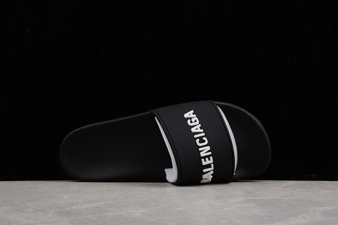 Balenciaga [BA*LEN*CIAGA SANDALS BLACK/BLACK/WHITE]-[UNISEX:35-45] - Image 9