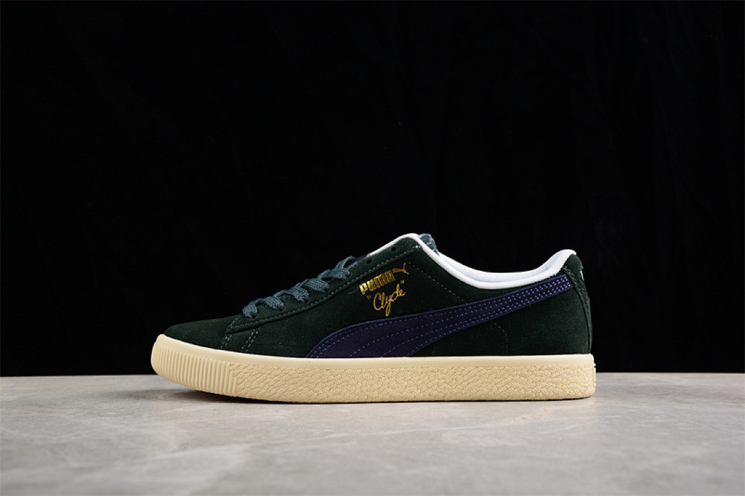 Puma [391962]-[CLYDE OG LOW SNEAKERS VERDANT GREEN/BROWN/GOLD]-[WOMAN:36-39]-[MAN:40-45], photo 1