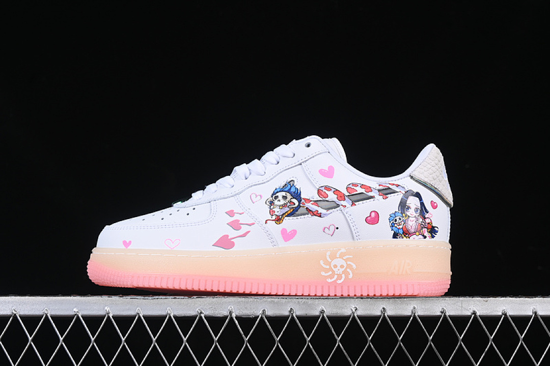 Nike [FZ5741-119]-[AIR FORCE 1 07 LOW EMPRESS SNAKE PRINCESS GREY/PINK/WHITE]-[UNISEX:36-45] - Image 2