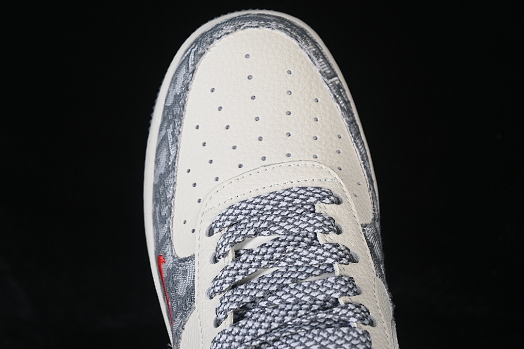 Nike [DN1688-812]-[AIR FORCE 1 07 LOW WHITE/GREY/RED]-[WOMAN:36-39]-[MAN:40-45] - Image 10