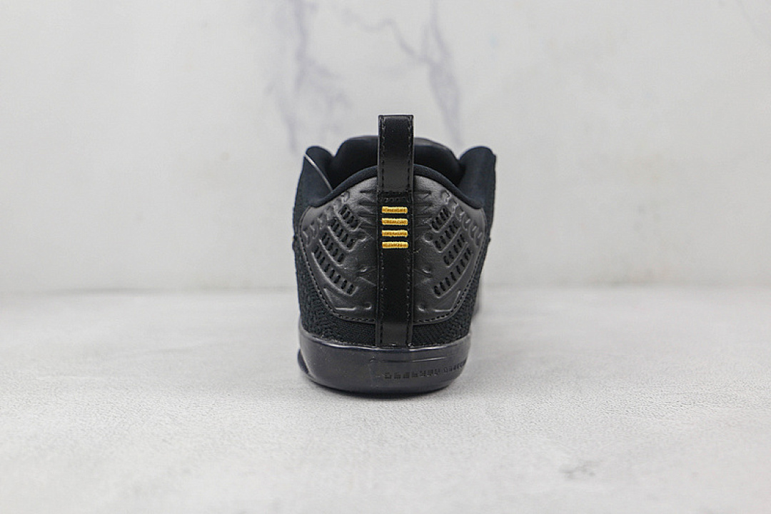Nike [869495-001]-[KOBE 11 ELITE LOW PALE HORSE LR BLACK/BLACK/METALLIC GOLD]-[MAN:40-46] - Image 9