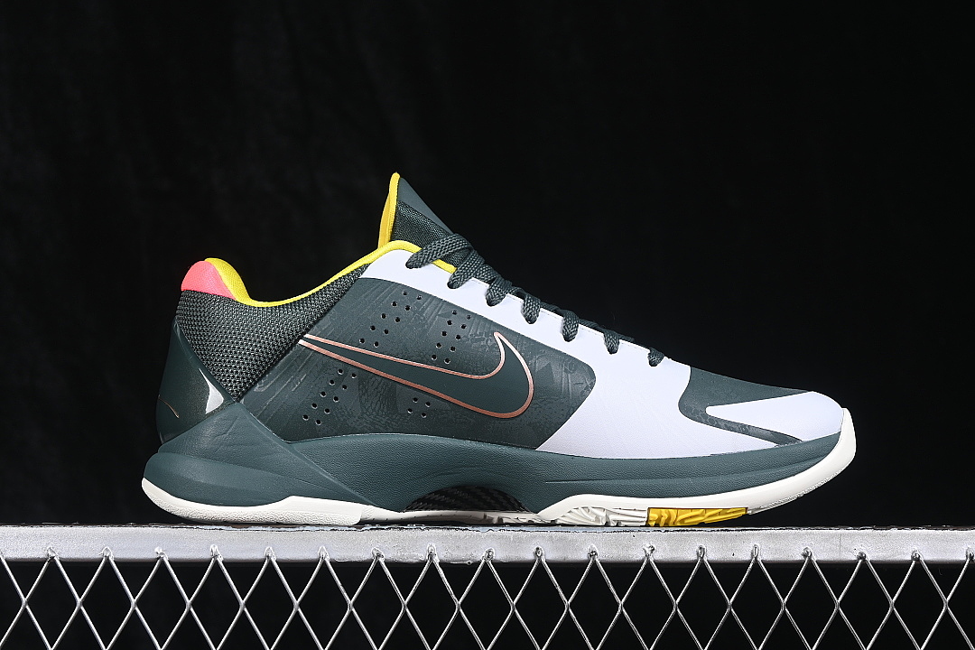 Nike [CD4991-300]-[KOBE 5 PROTRO METALLIC RED BRONZE-SPEED YELLOW-FOREST GREEN]-[MAN:40-48.5] - Image 16