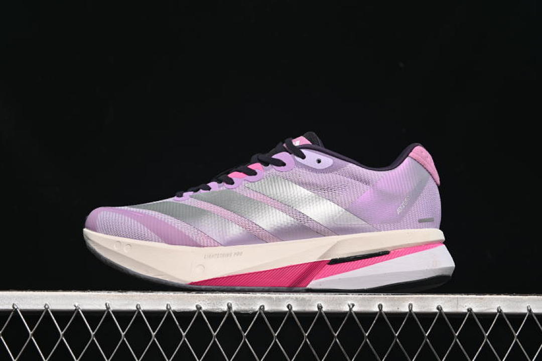 On Running [IS4955]-[ADIZERO BOSTON 13 PURPLE/BLACK/SILVER]-[WOMAN:36-39]-[MAN:40-46] - Image 3