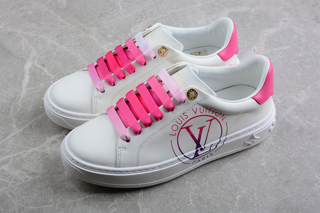 Louis Vuitton [L*V STELLAR SNEAKERS WHITE/WHITE/PINK]-[WOMAN:35-40] - Image 10