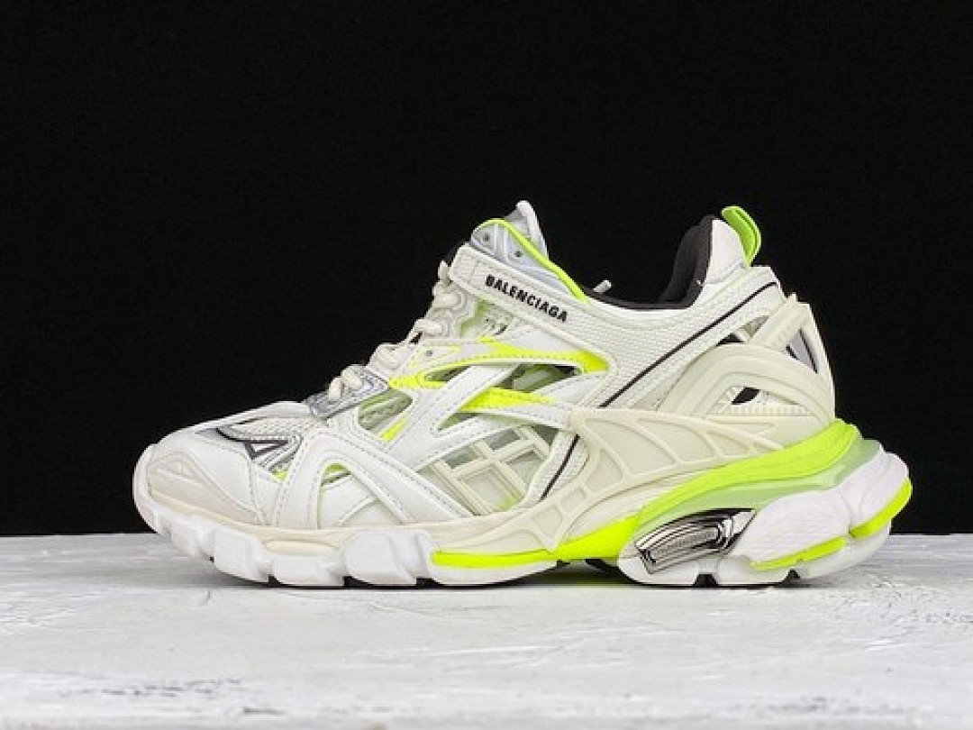 Unbranded [OK BA*LEN*CIAGA TRACK 2.0 SNEAKER WHITE/GREEN]-[WOMAN:35-39]-[MAN:40-45], photo 1