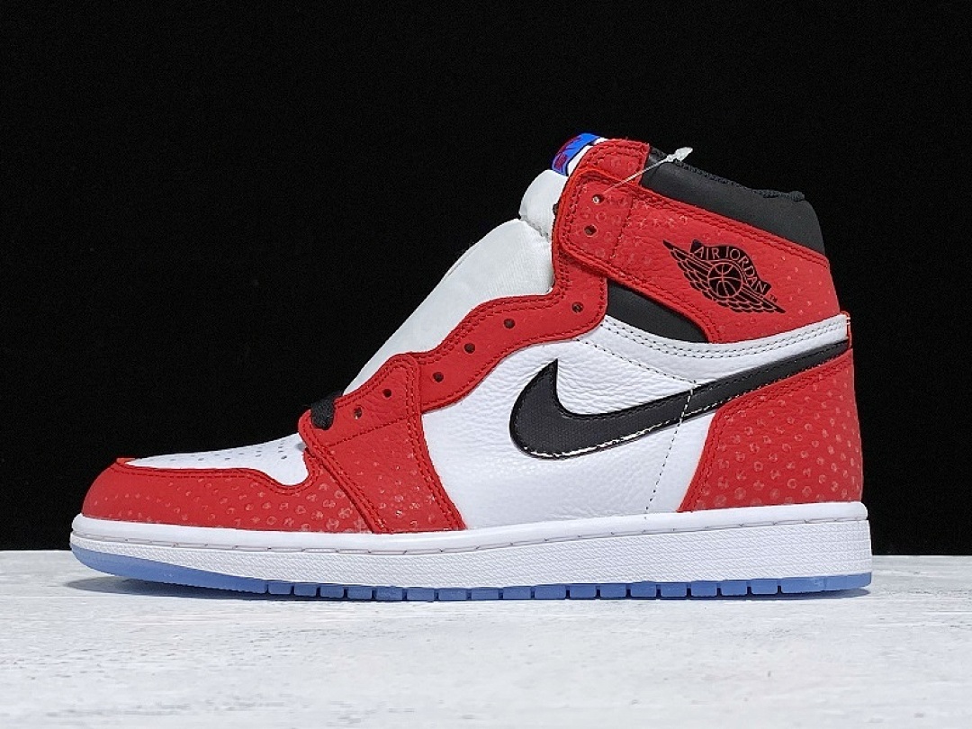 Jordan Jordan [555088-602]-[GET AIR 1 RETRO HIGH OG SPIDERMAN RED/BLACK-WHITE/BLUE]-[MAN:40-46]-[OG00256], photo 1