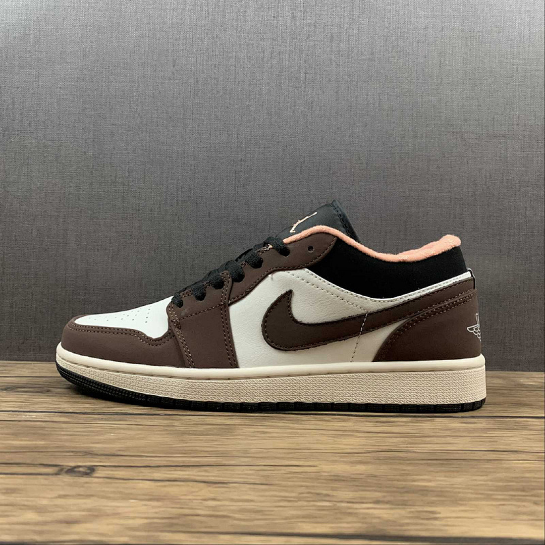 Jordan [DC6991-200]-[AIR JORDAN 1 LOW MOCHA/BLACK/WHITE]-[MAN:39-45], photo 1
