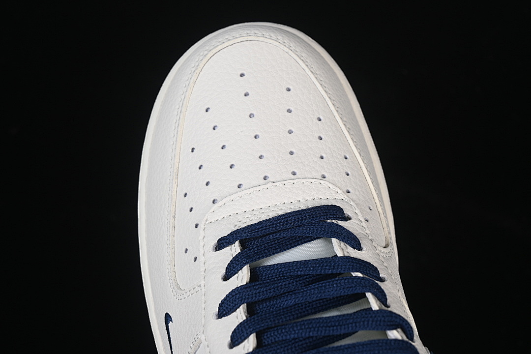 Nike [DD1982-326]-[AIR FORCE 1'07 LOW WHITE/NAVY BLUE/RED]-[WOMAN:36-39]-[MAN:40-45] - Image 10