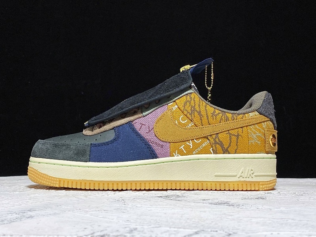 Nike Nike [CN2405-900]-[H12 TRAVIS SCOTT X AIR FORCE 1 LOW CACTUS JACK MULTI-COLOR/MUTED BR], photo 1