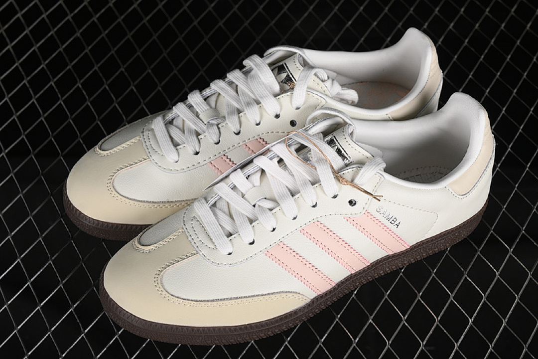 Adidas [IH2751]-[SAMBA VEGAN CLOUD WHITE/WONDER QUARTZ/WONDER WHITE]-[WOMAN:36-40] - Image 10