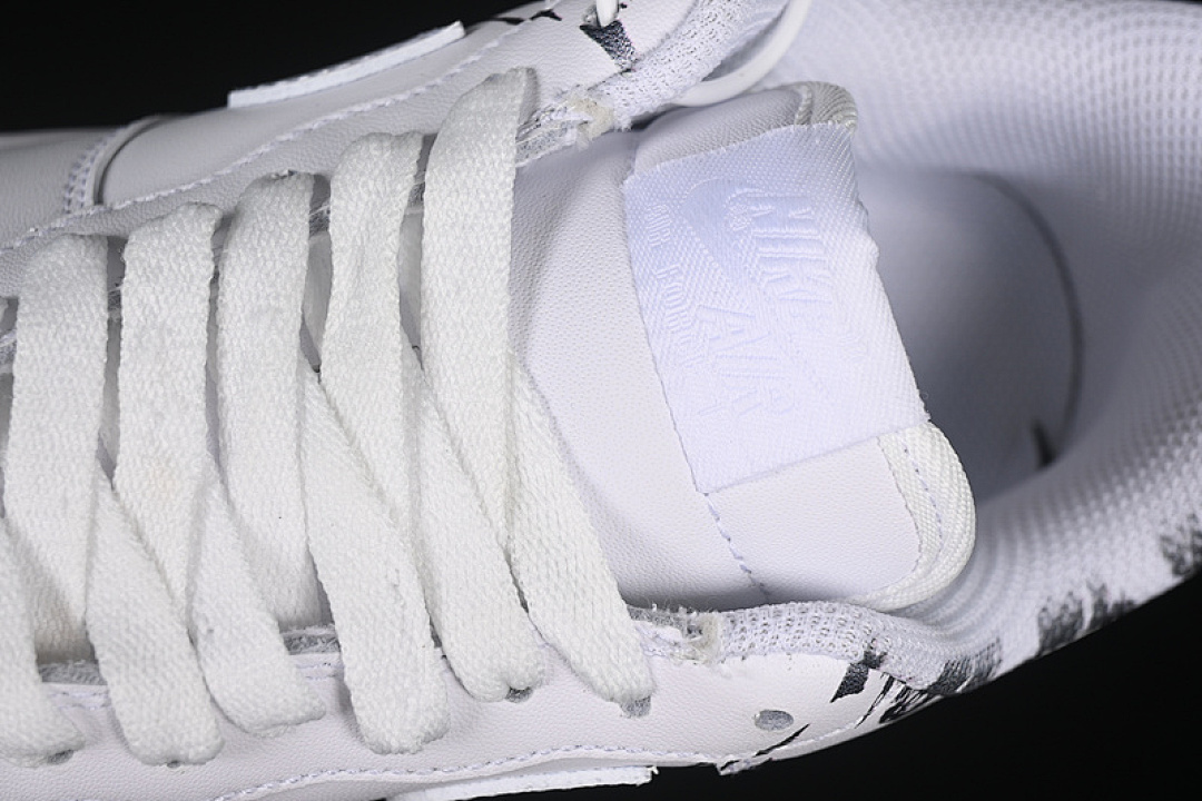 Nike [923044-100]-[CDG SUPREME AIR FORCE 1 07 LOW COMME DES GARCONS SHIRT WHITE/WHITE/WHITE]-[36-45] - Image 9