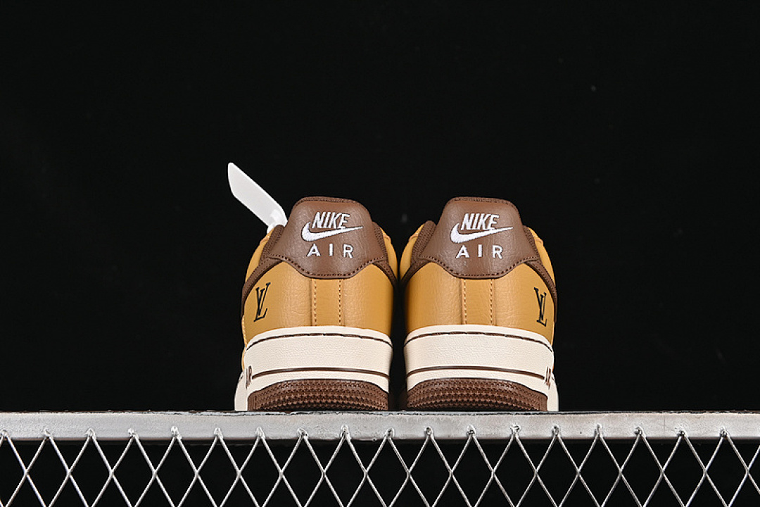 Nike [LW9279-014]-[AIR FORCE 1 07 LOW LV WHITE/BROWN/YELLOW]-[WOMAN:36-39]-[MAN:40-45] - Image 13