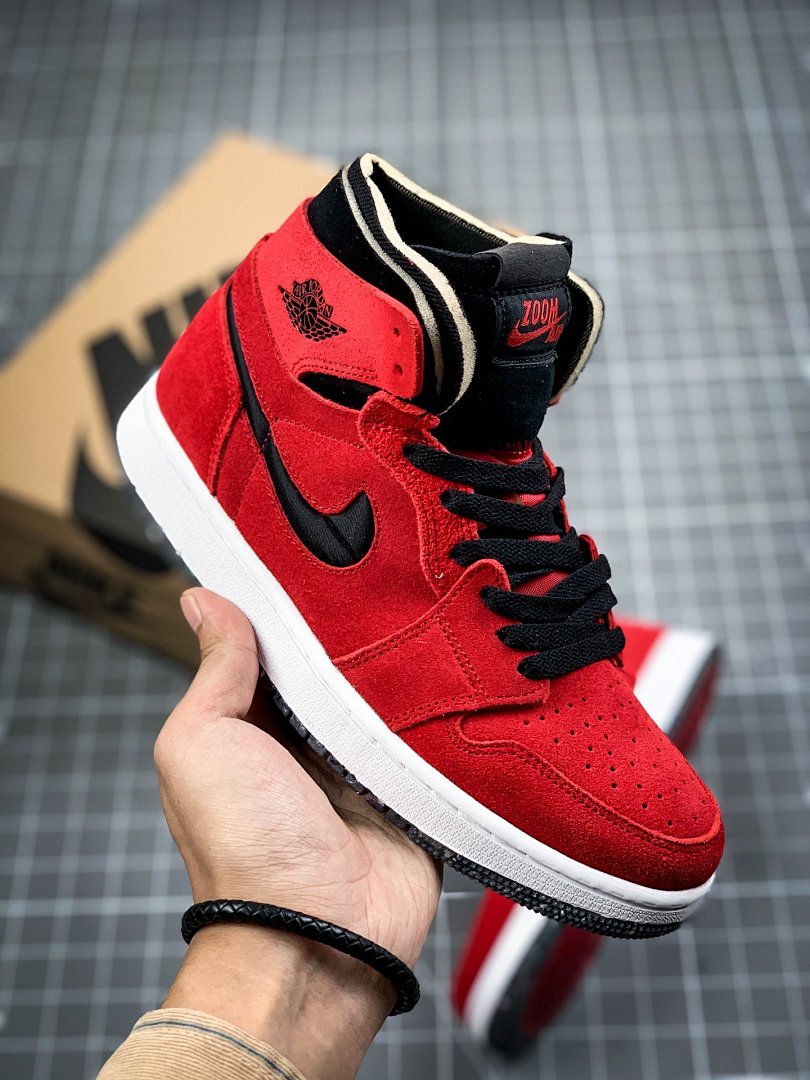 Jordan AIR Jordan 1 HIGH ZOOM COMFORT GYM RED/BLACK/WHITE · CT0978-600, photo 1