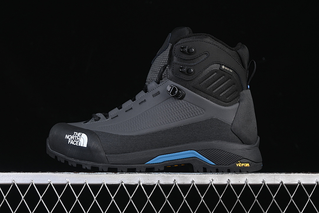 THE NORTH M VERTO ALPINE MID GORE-TEX GREY/BLACK/BLUE · NF0A83NBMN8-601, photo 1