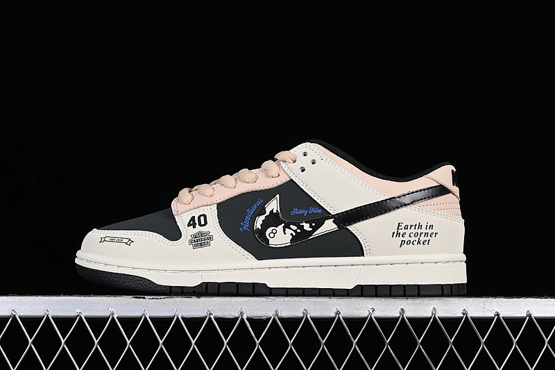 Stussy Nike SB DUNK LOW STUSSY GREY/BLACK/BROWN · ST6636-001, photo 1