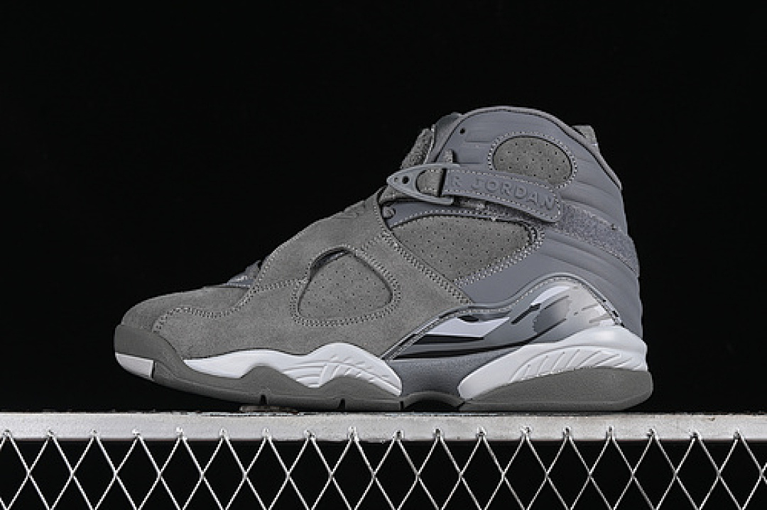 Jordan [305381-014]-[AIR JORDAN 8 RETRO GREY/WOLF GREY-COOL GREY]-[MAN:40-48.5] (GREY COOL), photo 1