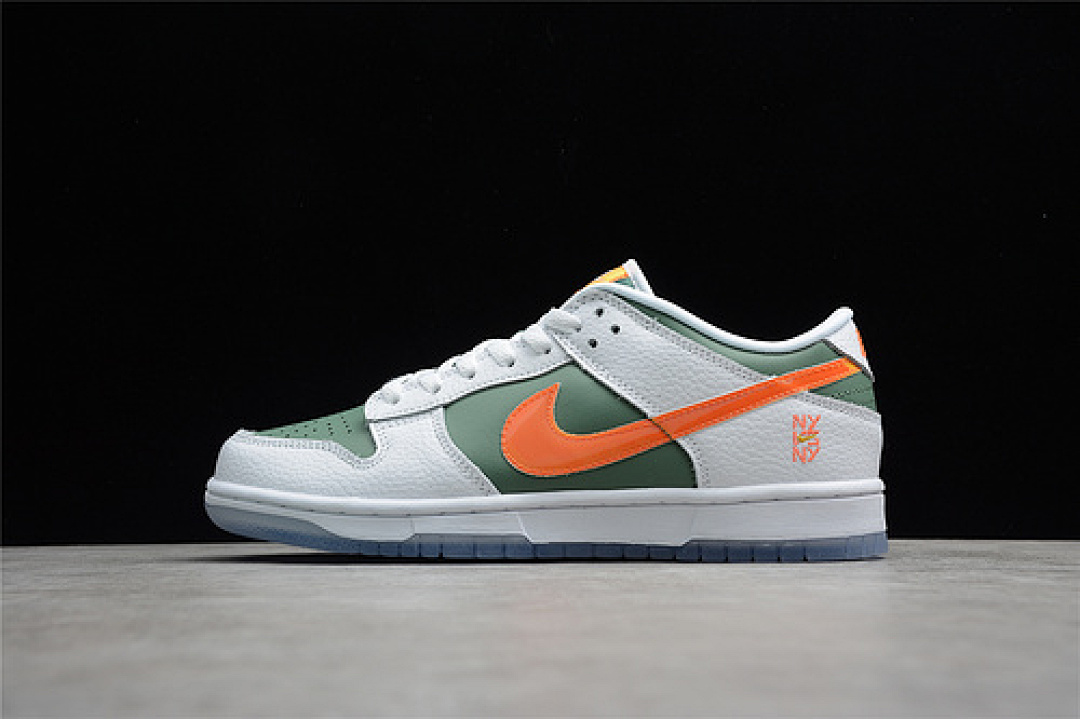 Unbranded [DN2489-300]-[SB DUNK LOW NY VS WHITE/GREEN/ORANGE]-[WOMAN:36-39]-[MAN:40-47], photo 1