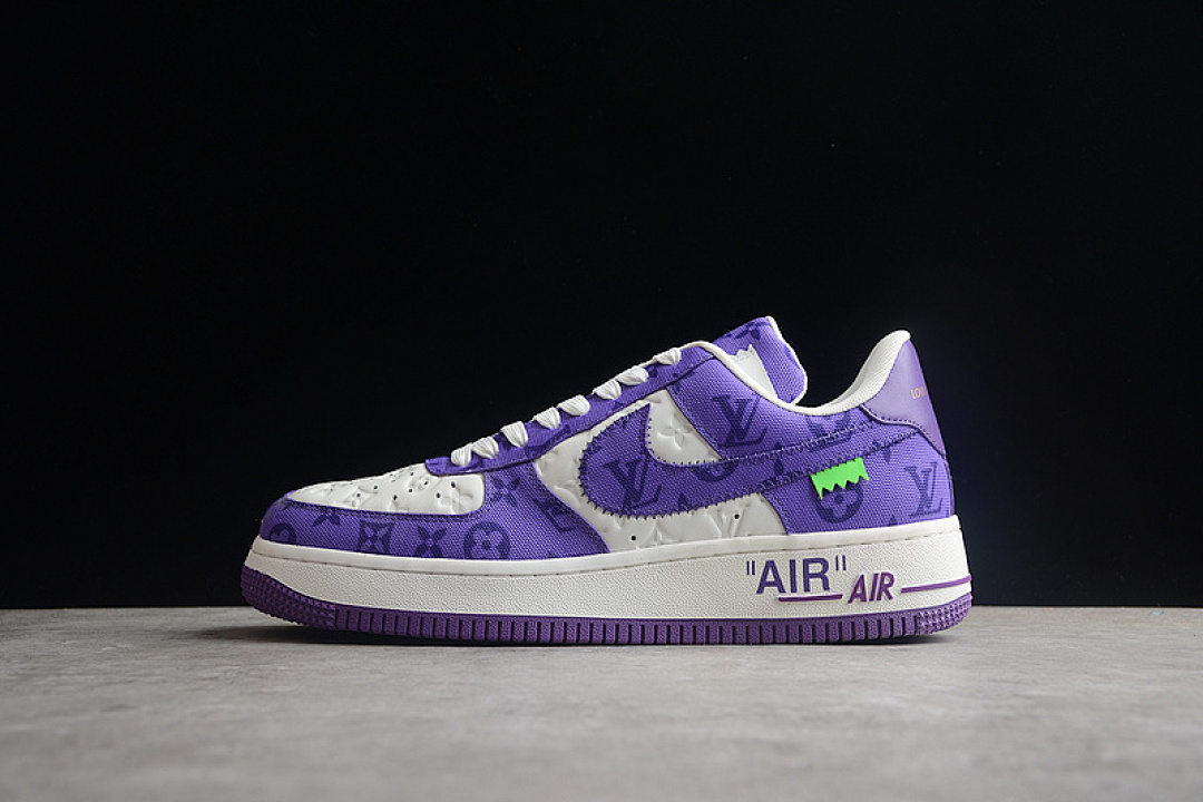 Nike Nike [L*V X AIR FORCE 1 LOW 07 PURPLE/PURPLE/WHITE]-[MAN:38-45], photo 1