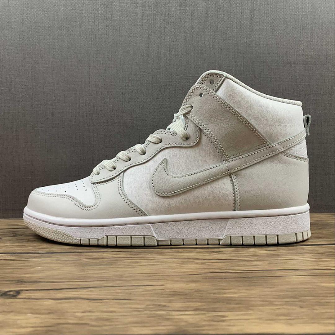 Unbranded [DD1399-100]-[SB DUNK HIGH WHITE/WHITE/VAST GREY]-[WOMAN:36-39]-[MAN:40-47.5], photo 1