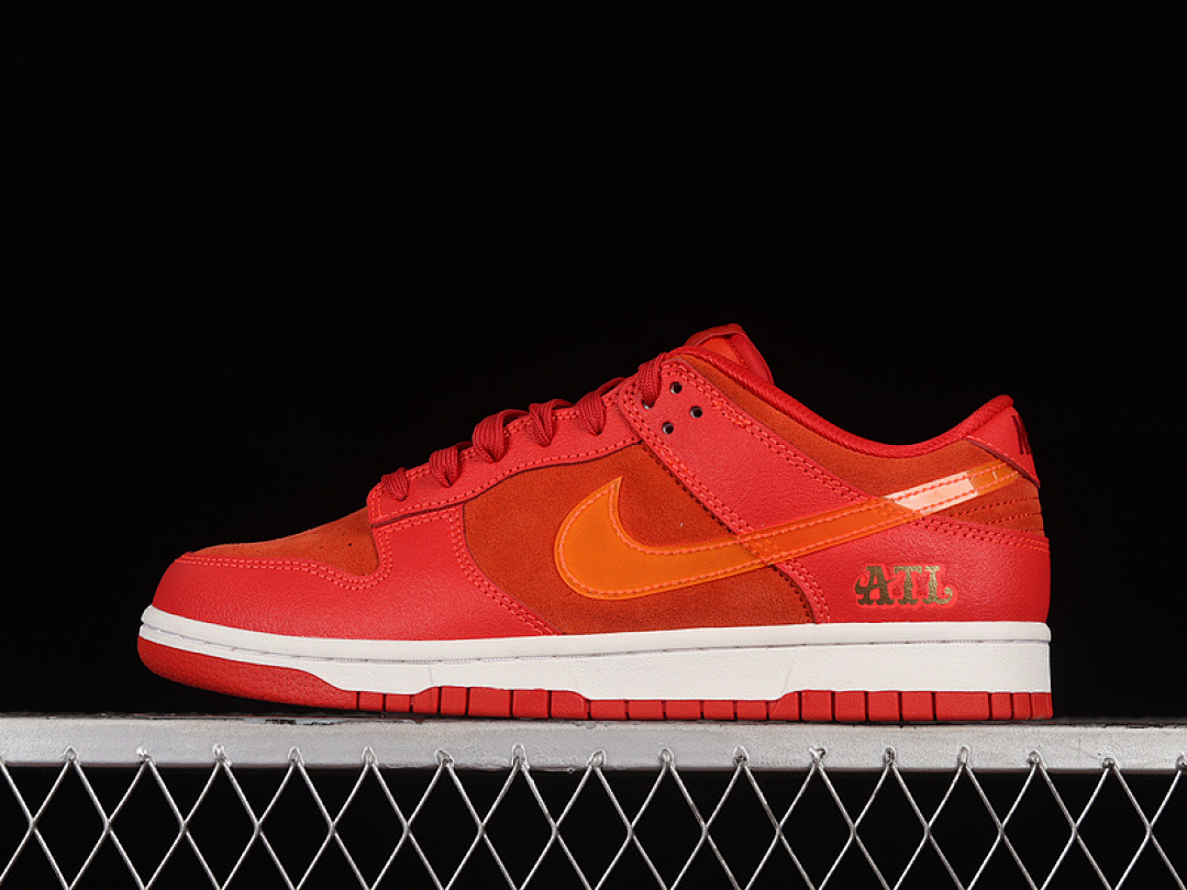 Unbranded [FD0724-657]-[DUNK LOW ATL UNIVERSITY RED/BRIGHT CRIMSON]-[WOMAN:36-39]-[MAN:40-46], photo 1