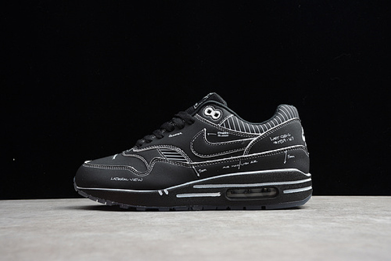 Nike AIR MAX 1 TINKER SKETCH TO SHELF BLACK/WHITE · CJ4286-001, photo 1