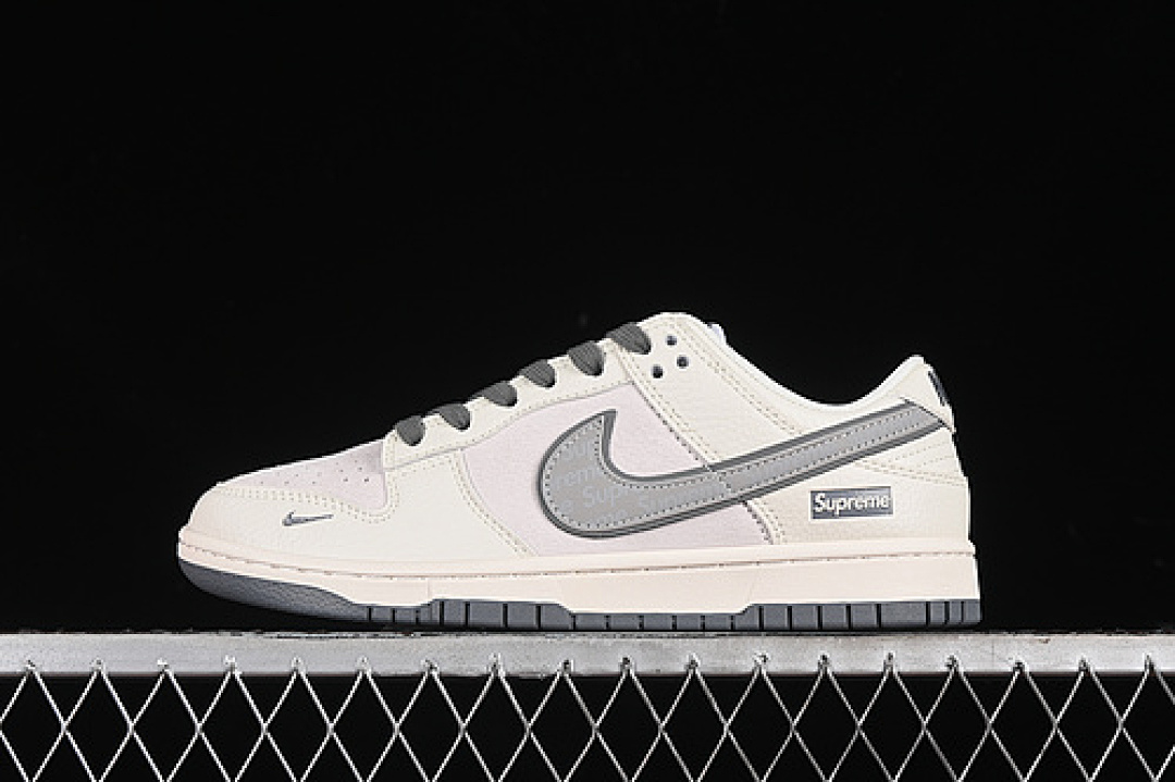 Supreme [XX2025-188]-[SB DUNK LOW SUPREME OFF WHITE/GREY]-[WOMAN:36-39]-[MAN:40-45], photo 1