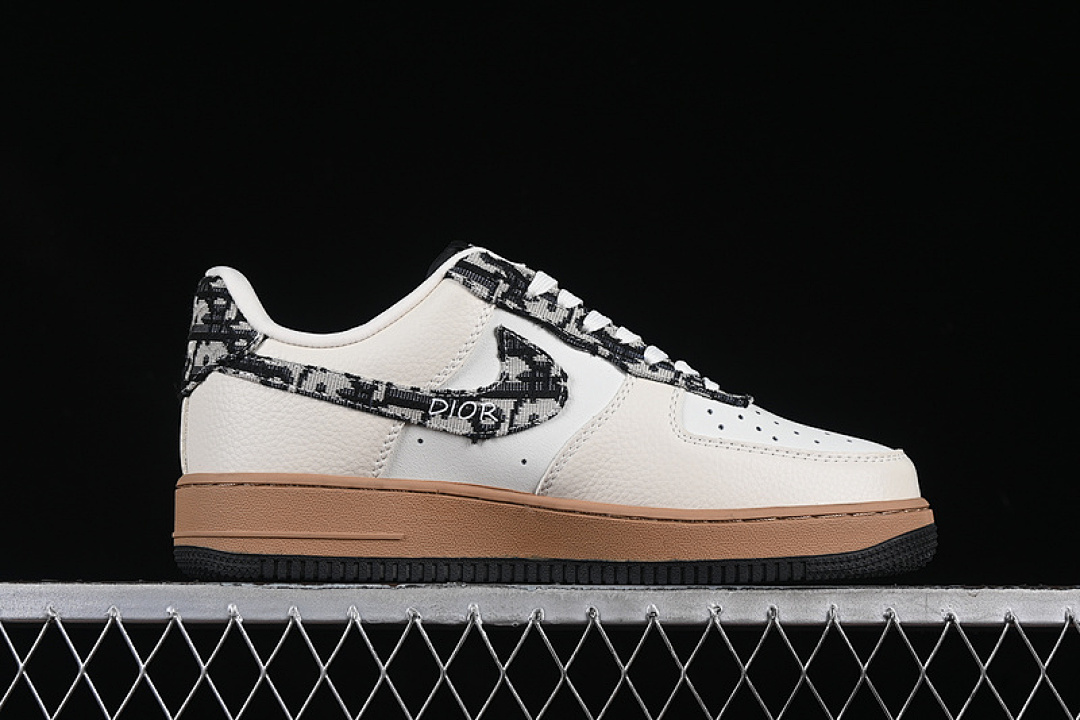 Nike [KK1988-048]-[AIR FORCE 1 07 LOW BLACK/GREY/WHITE/BROWN]-[WOMAN:36-39]-[MAN:40-45] - Image 16