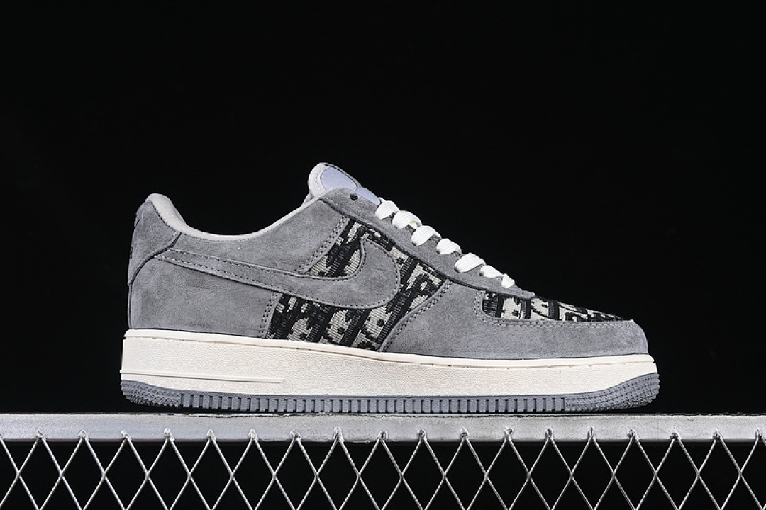 Nike [KK1988-056]-[AIR FORCE 1 07 LOW WHITE/GREY/BLACK]-[WOMAN:36-39]-[MAN:40-45] - Image 16