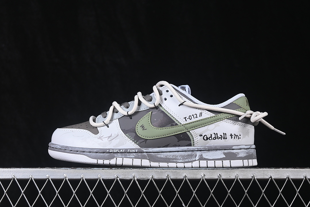 Unbranded [HF5441-202]-[DUNK LOW CASUAL SNEAKERS MATCHA GREEN/DARK GRAY]-[MAN:40-46], photo 1