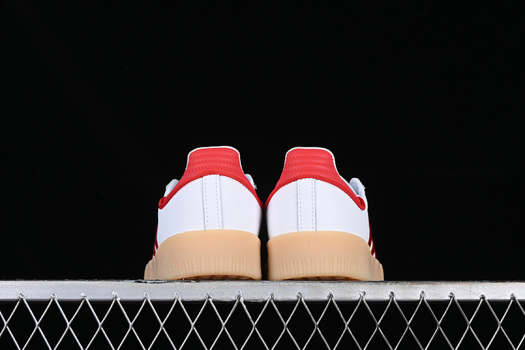 Adidas [ID0438]-[SAMBA VEGAN WHITE/RED/BROWN]-[WOMAN:36-39]-[MAN:40-45] - Image 14