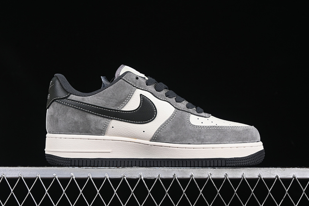 Nike [XZ6188-792]-[AIR FORCE 1 07 LOW SUPREME WHITE/GREY/BLACK]-[WOMAN:36-39]-[MAN:40-45] - Image 16