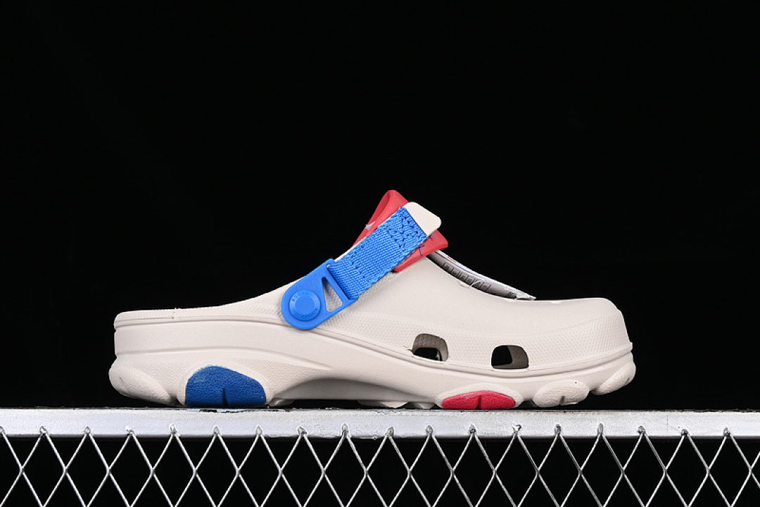 Crocs [CROCS CLASSIC CLOG GREY/BLUE/RED]-[WOMAN:37-39]-[MAN:40-46] - Image 10