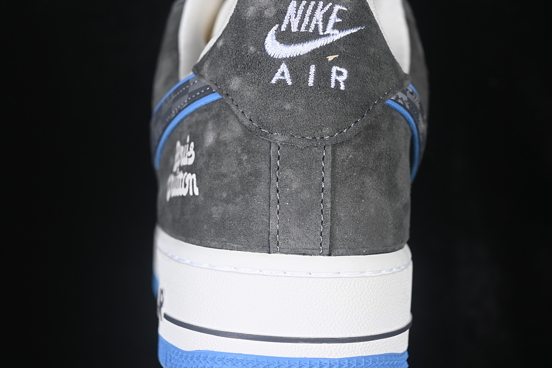 Nike [WY0655-111]-[AIR FORCE 1 07 LOW CASUAL SNEAKERS DARK GRAY/WHITE]-[WOMAN:36-39]-[MAN:40-45] - Image 6