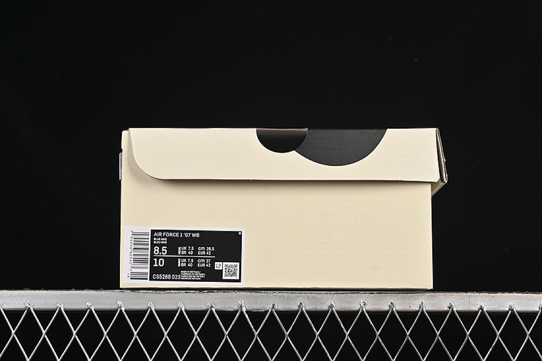 Nike [CS5288-023]-[AIR FORCE 1 07 LOW JUST DO IT WHITE/GREY/BLACK]-[WOMAN:36-39]-[MAN:40-45] - Image 12