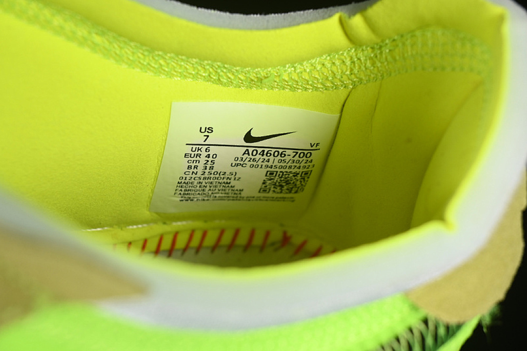 Nike [AO4606-700]-[OFF WHITE AIR FORCE 1 LOW VOLT/CONE-BLACK-HYPER JADE]-[WOMAN:36-39]-[MAN:40-45] - Image 6