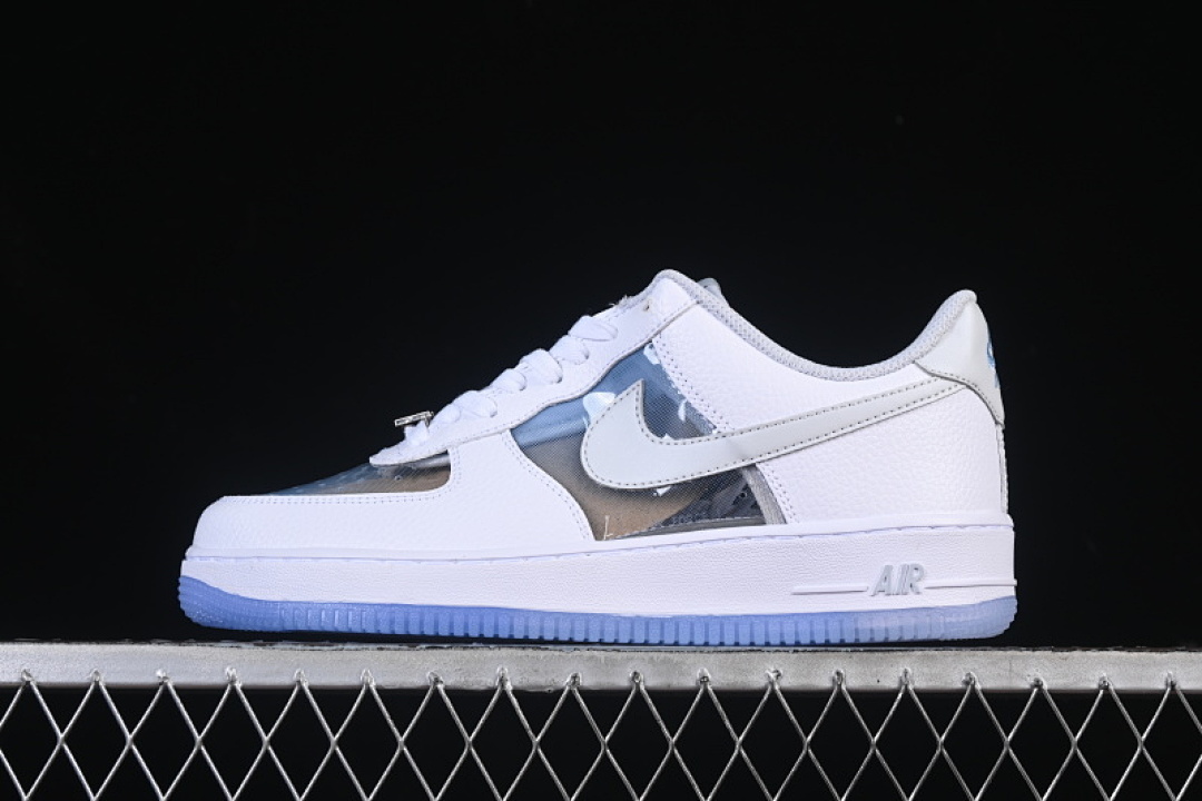 Nike [IB5724-100]-[AIR FORCE 1 07 LOW WHITE/BLUE]-[WOMAN:36-39]-[MAN:40-45] - Image 2