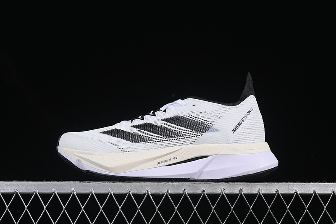 On Running [ID4236]-[ADIZERO BOSTON 12 M WHITE/BLACK]-[WOMAN:36-39]-[MAN:40-45] - Image 2
