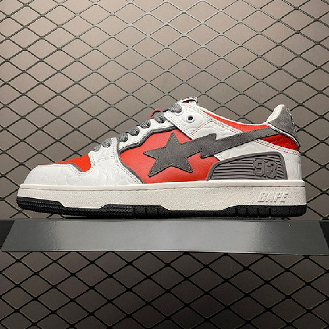 Bape [BAPE STA SK8 TO NIGO WHITE/BLACK/RED]-[WOMAN:36-39]-[MAN:40-44], photo 1