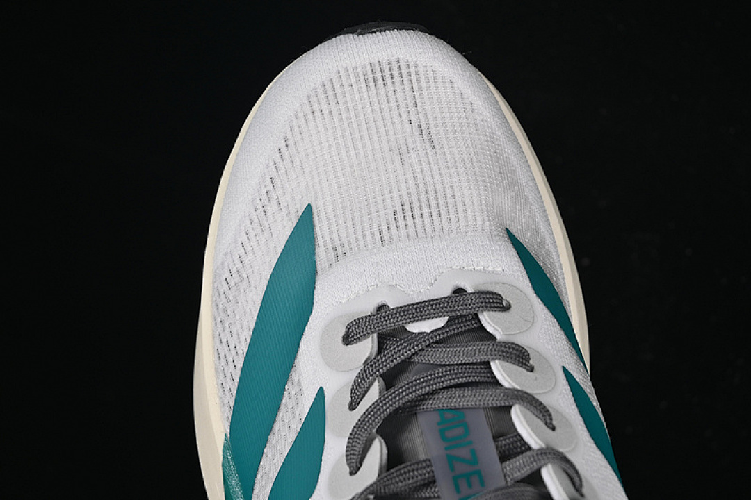 Adidas [JS4487]-[ADIZERO EVO SL WHITE/GREY/GREEN]-[WOMAN:36-39]-[MAN:40-45] - Image 10