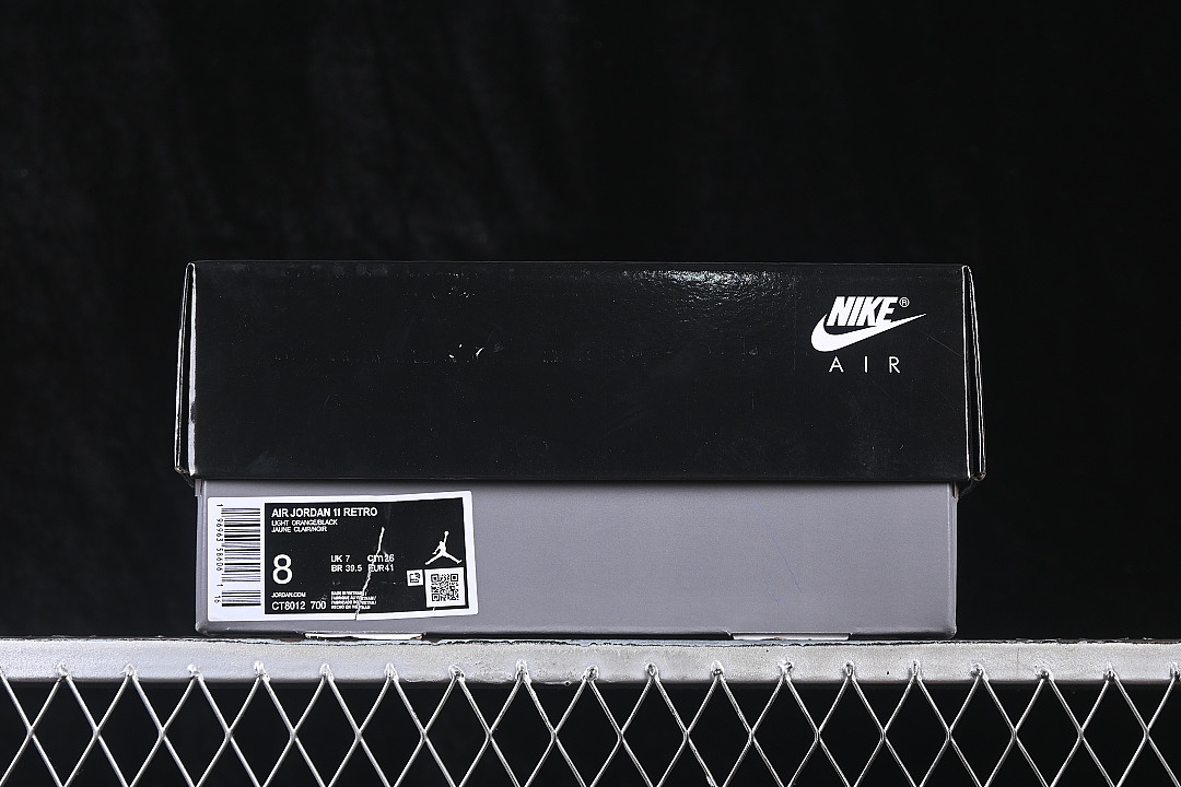 Unbranded [CT8012-700]-[AIR JORDAN 11 RETRO AJ11 CASUAL SHOES ORANGE/DARK ORANGE]-[MAN:40-48.5] - Image 11
