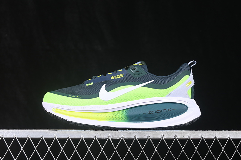 Nike Nike AIR ZOOM VOMERO 18 CASUAL RUNNING SHOES DARK BLUE/LIGHT GREEN · HQE98-004, photo 1