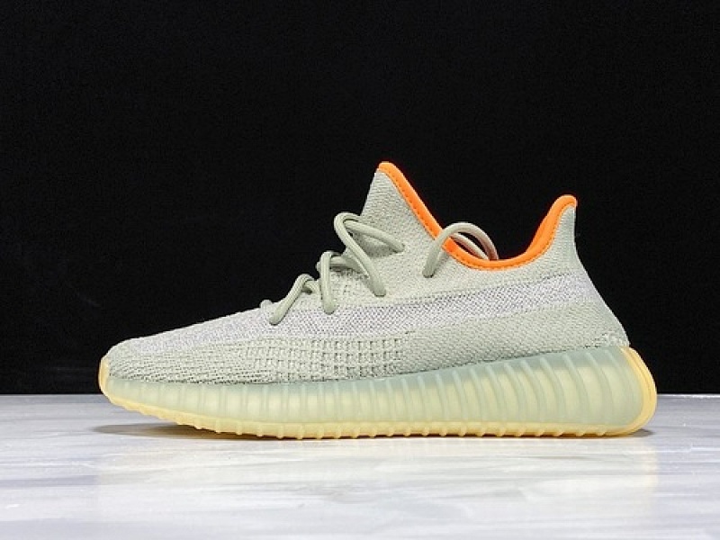 Adidas Adidas H12 YEEZY BOOST 350 V2 DESERT SAGE/GREY/ORANGE · FX9035, photo 1