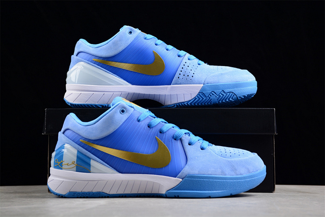 Nike [344335-411]-[NIEK ZOOM KOBE 4 PROTRO BLUE/WHITE/GOLD]-[MAN:40-46] - Image 15